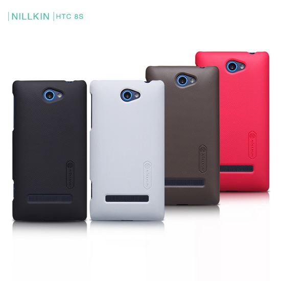 เคส HTC 8S Nillkin Super Frosted Shield เคสสำหรับ HTC 8S สวมง่ายกระชับตัวเครื่อง แต่ไม่ทำร้ายตัวเครื่อง พื้นผิวที่ออกแบบมาพิเศษ จับถนัดมือ ของแท้ 100%  By Gadget Friends
